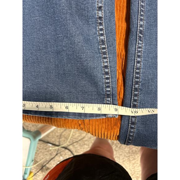 Free People We The Free Women's Size 27 Exposed Button Fly Flare Jeans - Picture 9 of 12